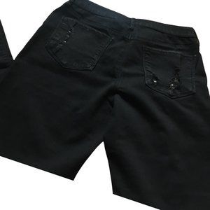 🌸4/$20🌸 Black Rock & Shine distressed jeans with sequins